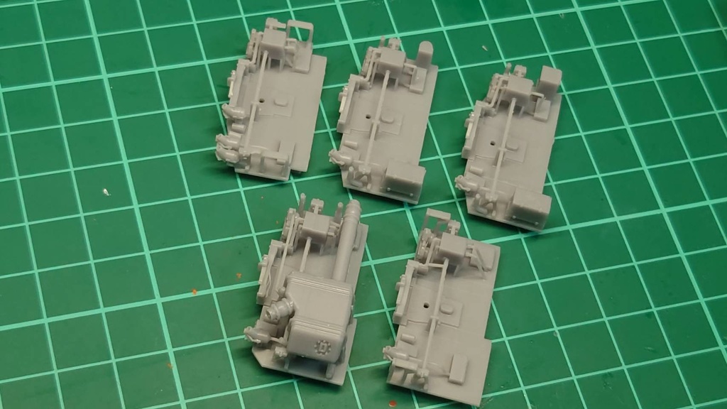 ※材質変更版※ サロンエクスプレス東京用 車端床下パーツ 1/80(HO)