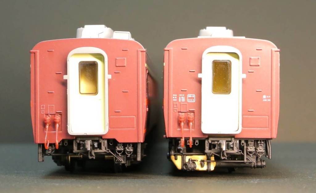 ※材質変更版※ サロンエクスプレス東京用 車端床下パーツ 1/80(HO)