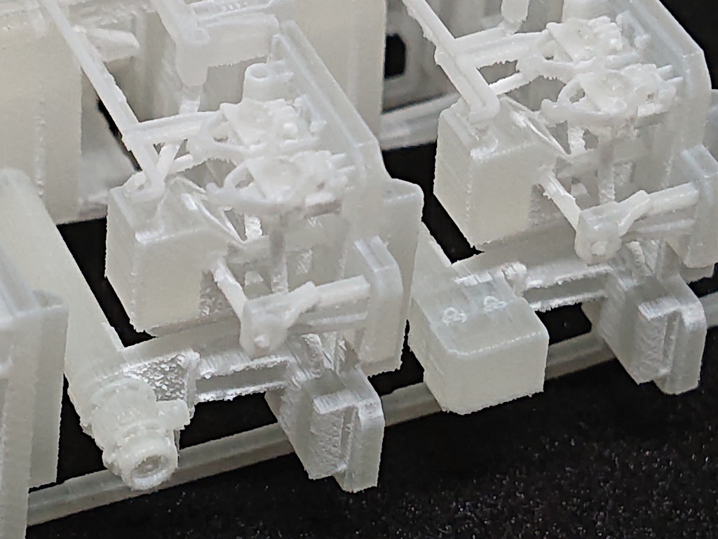 1/80 14系座席車 車端パーツ トイレ側・ドア側 ※素材変更品