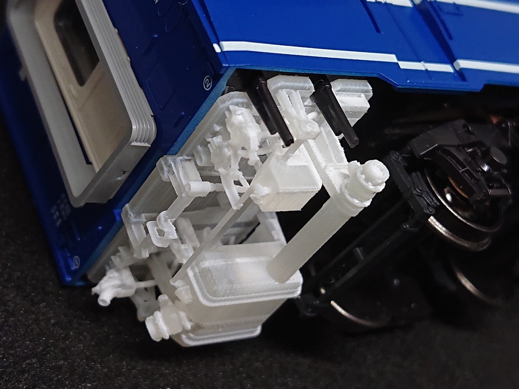 1/80 14系座席車 車端パーツ トイレ側・ドア側 ※素材変更品