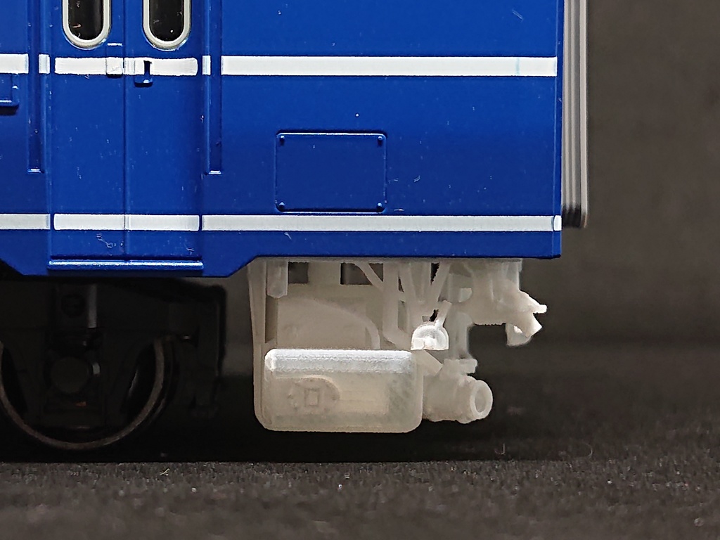 1/80 14系座席車 車端パーツ トイレ側・ドア側 ※素材変更品