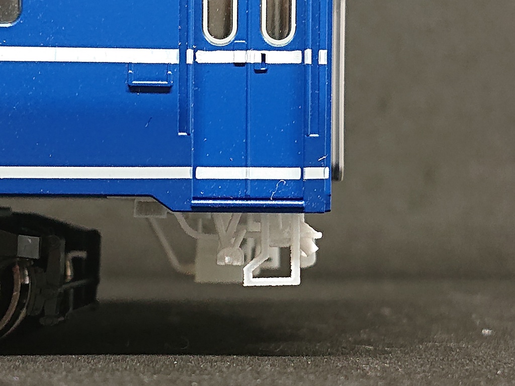 1/80 14系座席車 車端パーツ トイレ側・ドア側 ※素材変更品