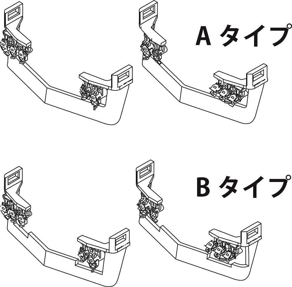 115/113系用 スカート・ジャンパ栓パーツ 1/80(HO)