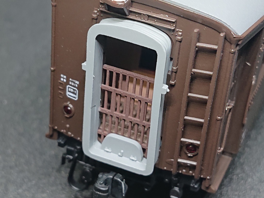 スハフ32用 デッキ柵 1/80 K001