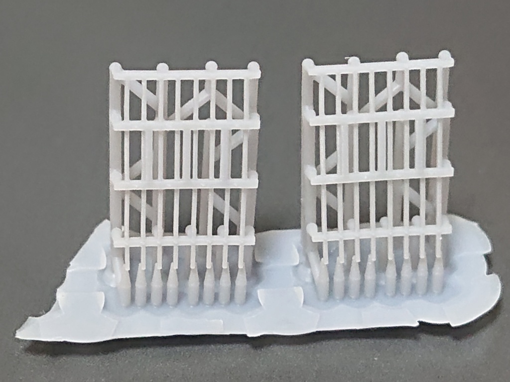 スハフ32用 デッキ柵 1/80 K001