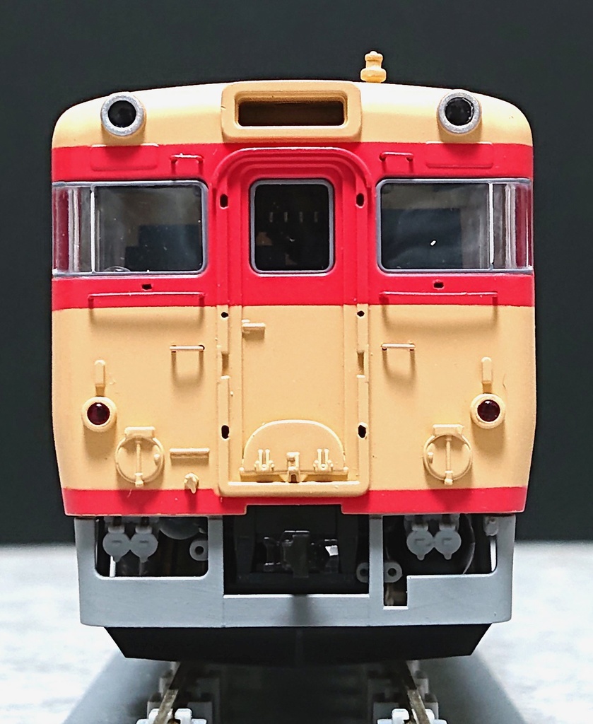 キハ56/キハ58系パノラミック用 スカート・カプラーポケットパーツ HOサイズ