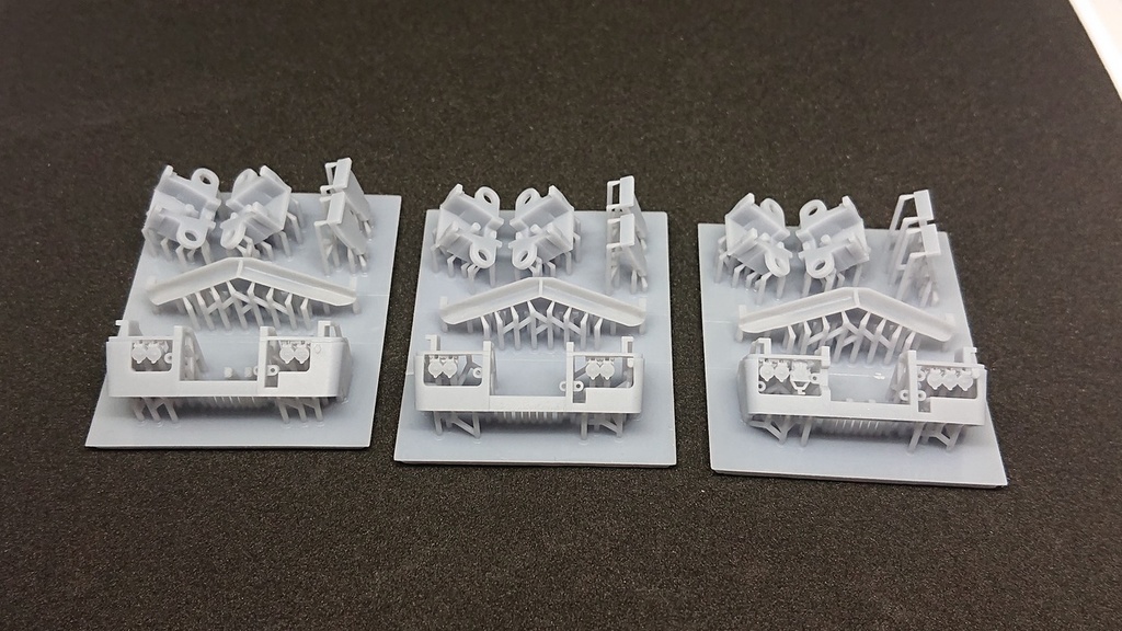 キハ56/キハ58系パノラミック用 スカート・カプラーポケットパーツ HOサイズ