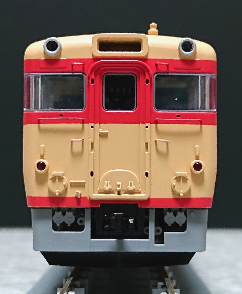 キハ56/キハ58系パノラミック用 スカート・カプラーポケットパーツ HOサイズ