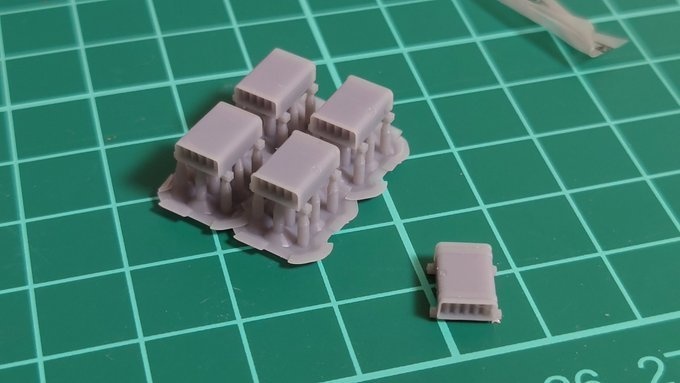 箱型ベンチレーター 1/80