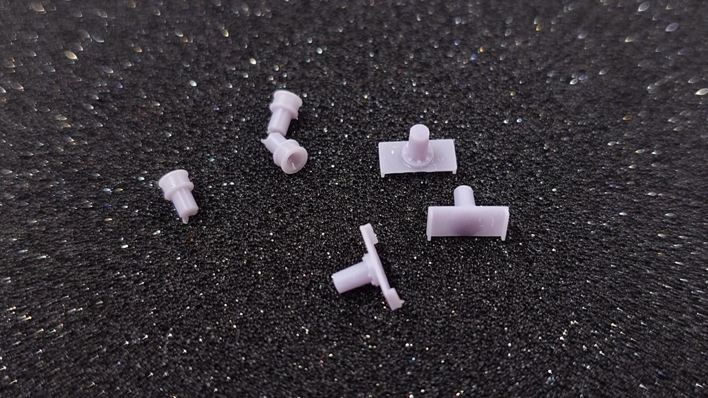 12系用 幌枠・列車無線アンテナ・排気管 1/80(HO)