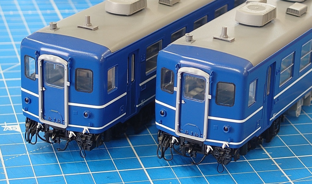 12系用 幌枠・列車無線アンテナ・排気管 1/80(HO)