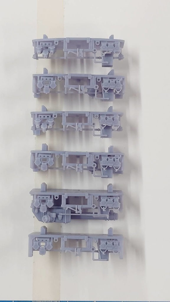 12系 江戸用 車端床下パーツ 1/80(HO)