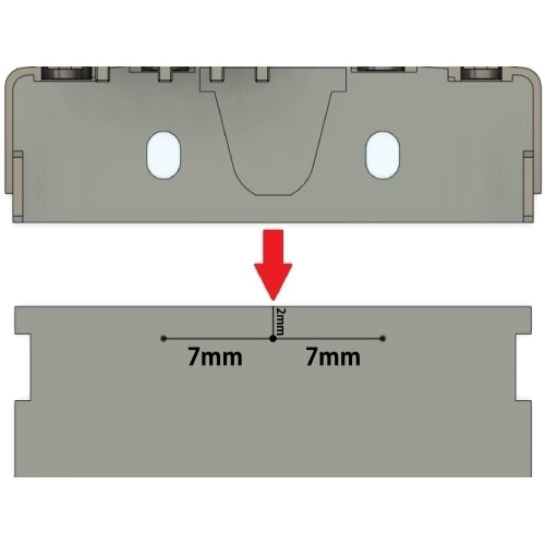 1/80(HO) EF64-1000 スカートセット