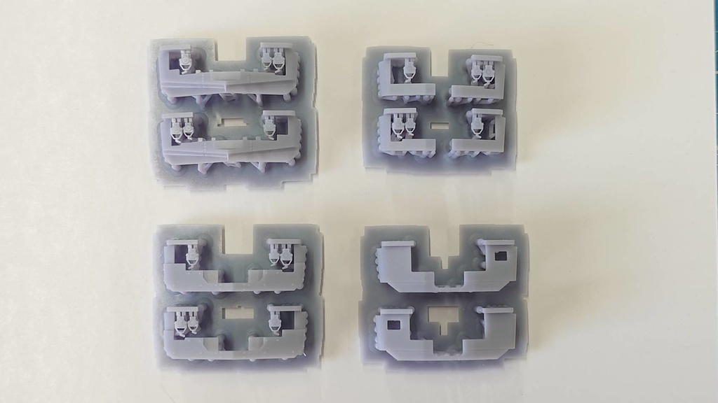 1/80 211系前面、スカートパーツ(リニューアル版)