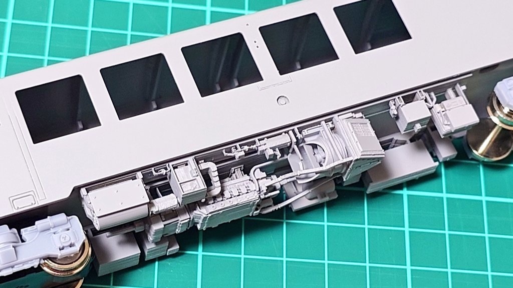 予定品 1/80 北の軽快気動車 3D×ペーパーキット