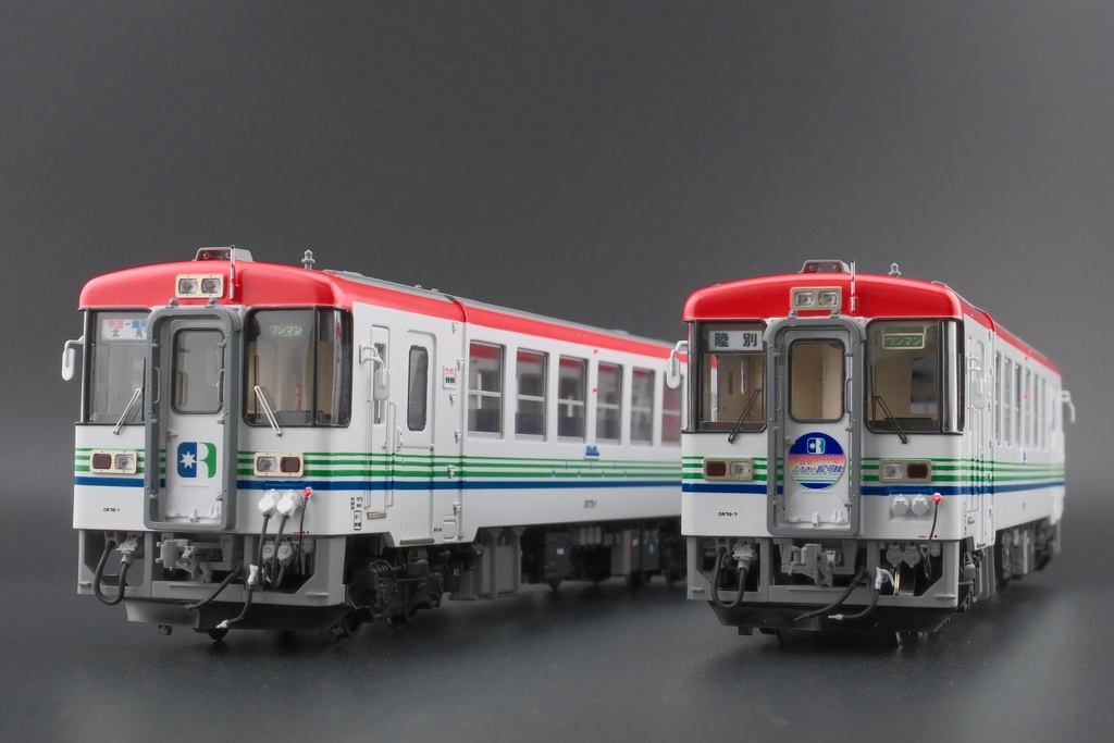 1/80 北の軽快気動車 3D×ペーパーキット