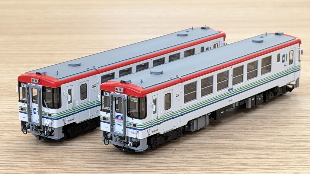 予定品 1/80 北の軽快気動車 3D×ペーパーキット
