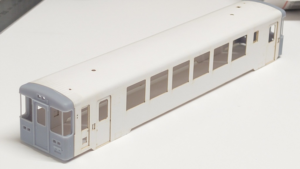 予定品 1/80 北の軽快気動車 3D×ペーパーキット