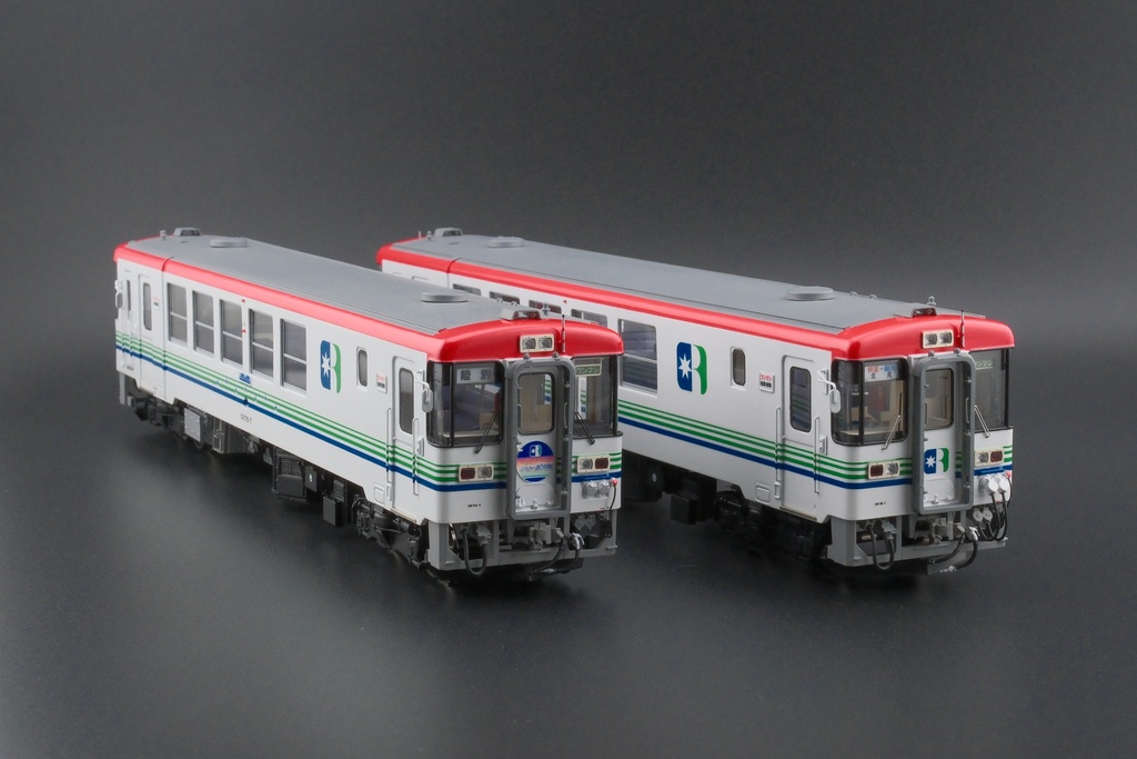 1/80 北の軽快気動車 3D×ペーパーキット