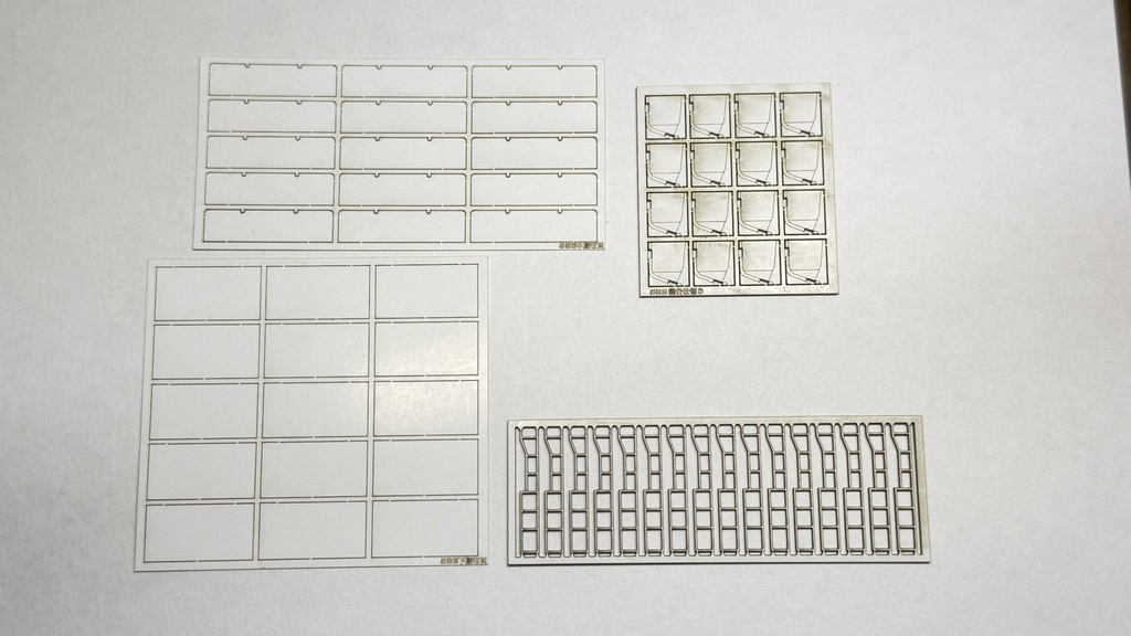 1/80 583系寝台表現パーツ