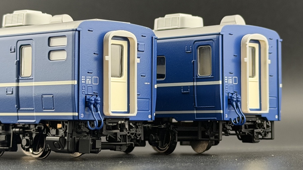 14系500番台車端パーツ 1/80(HO)
