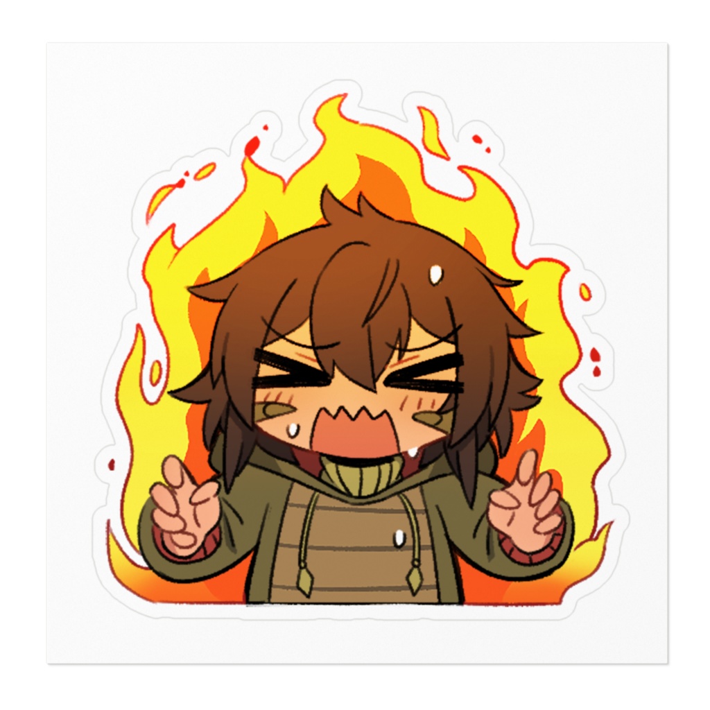 怪獣ちゃんのステッカー2