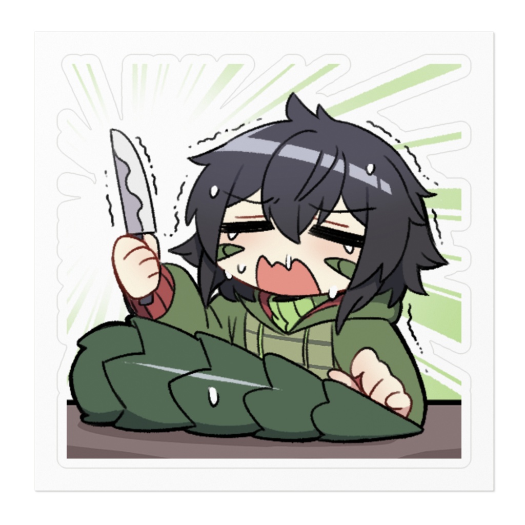 怪獣ちゃんのステッカー3