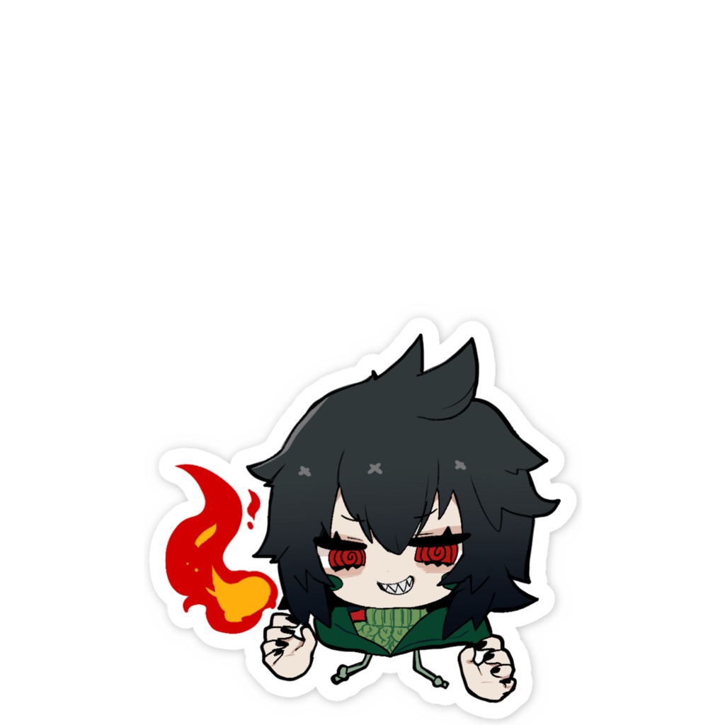 怪獣ちゃんのスマホステッカー