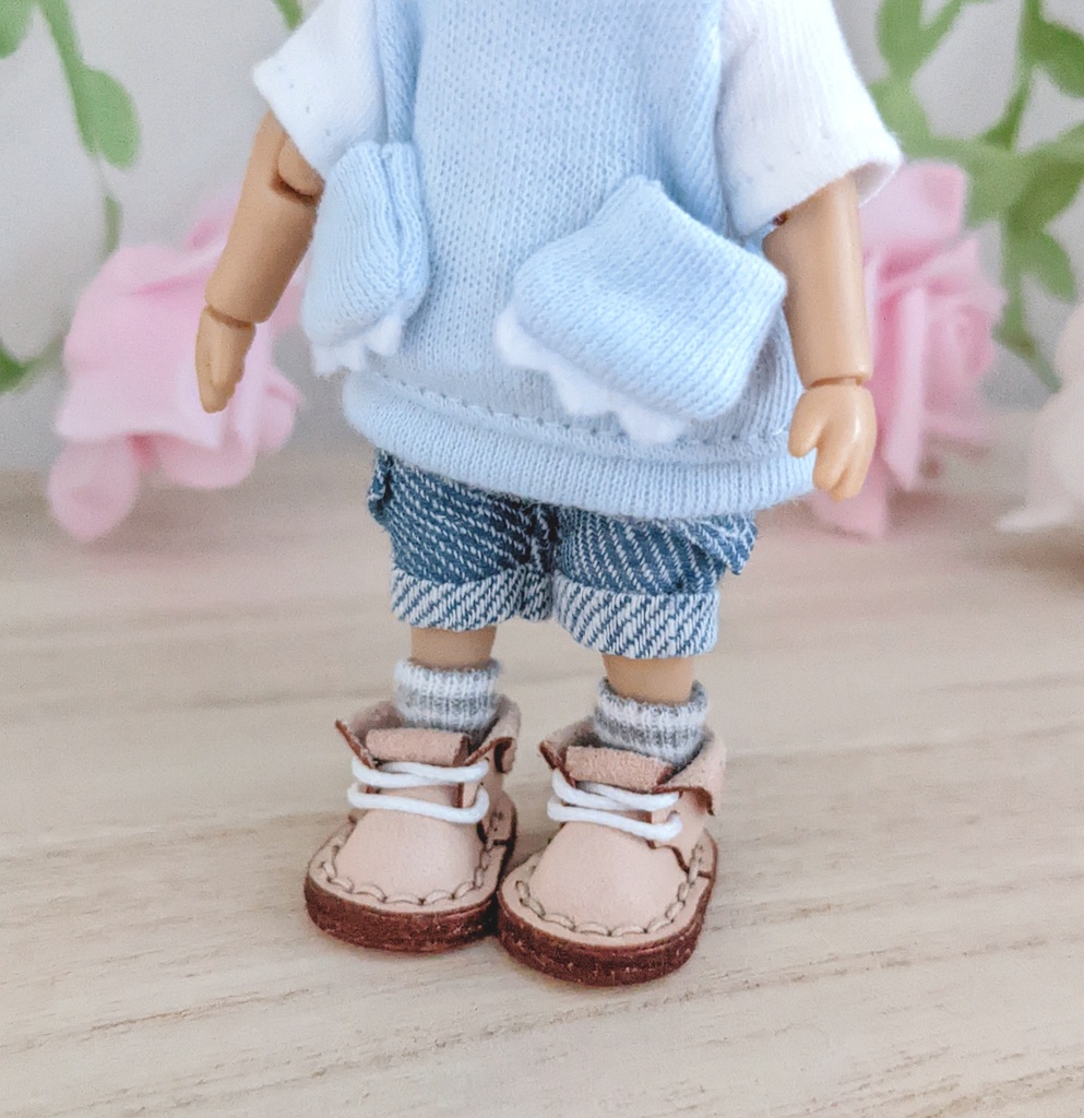 サイドポケット付きハーフパンツ