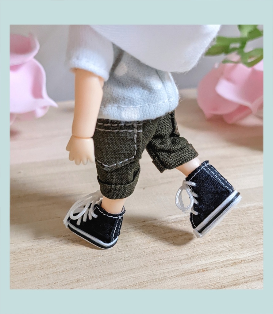 サイドポケット付きハーフパンツ