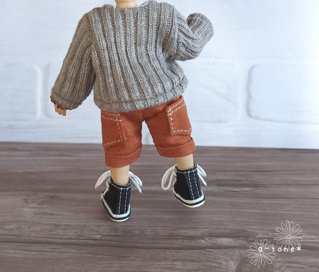 サイドポケット付きハーフパンツ