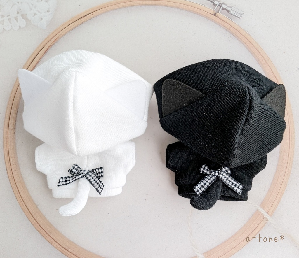 ぬいねこパーカー