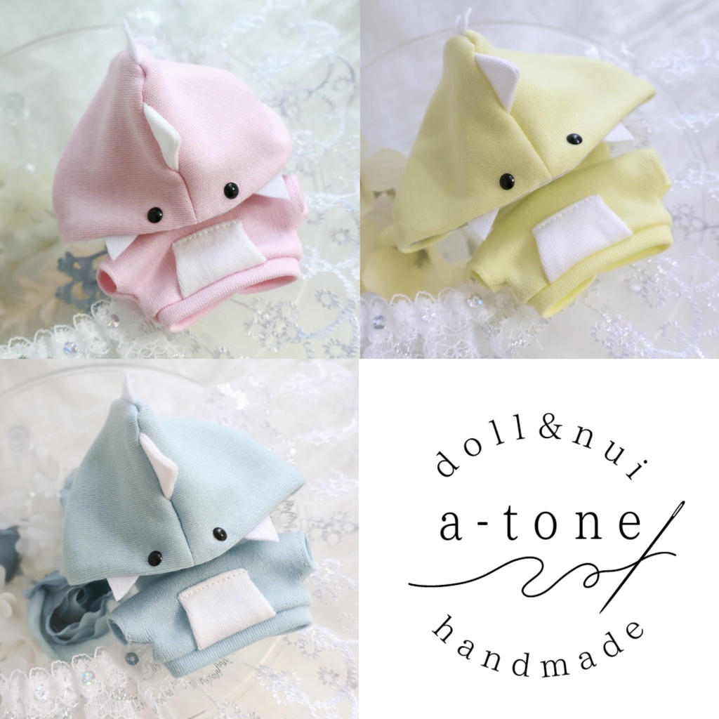 ぬいりゅうパーカー