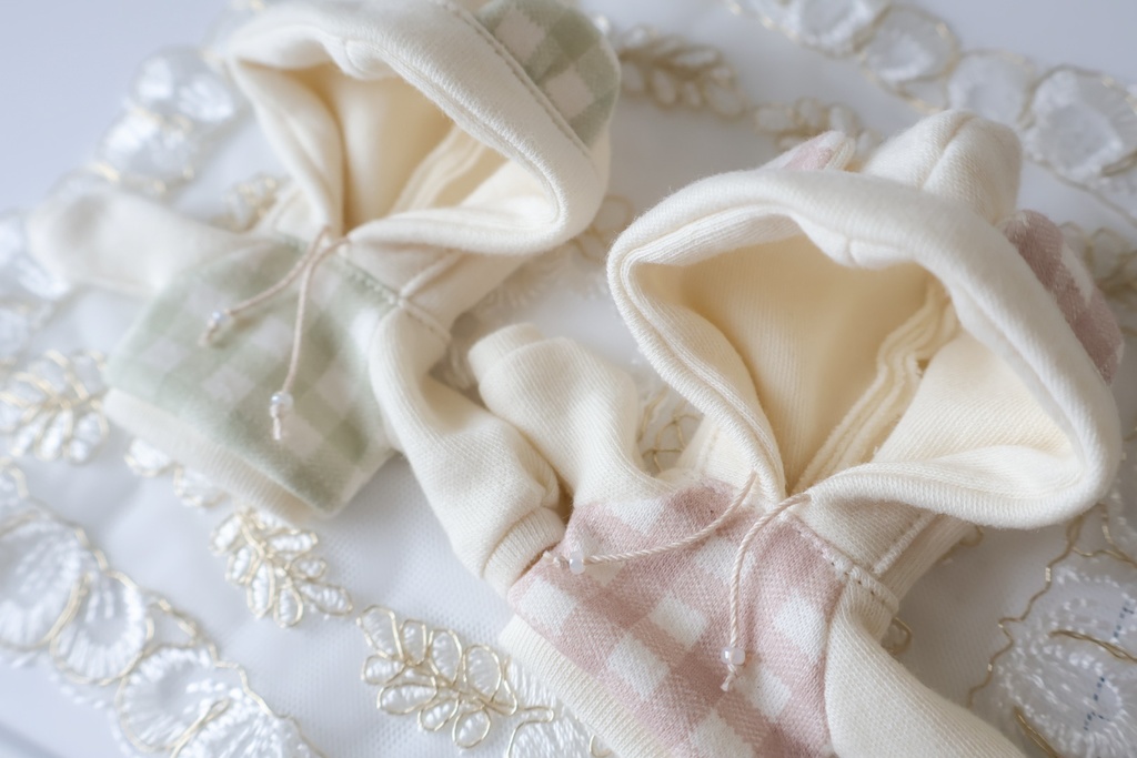 くま耳パーカー