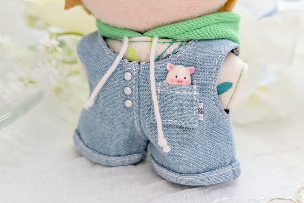 デニムサロペット