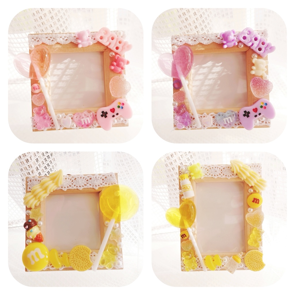 デコフレーム Yellow Pink Purple Paletteparadepalladium Booth