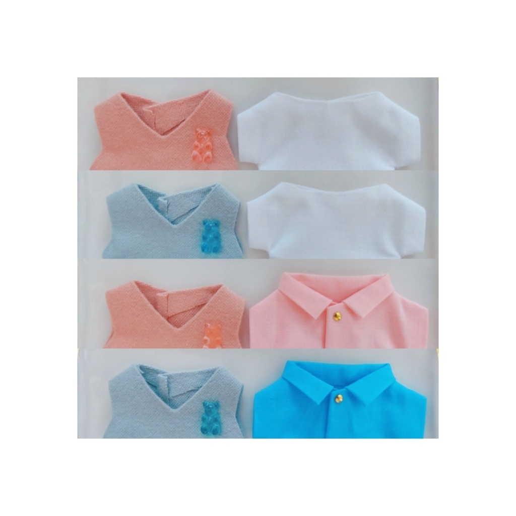 【vest＆Tshirt-set】GummiBear
