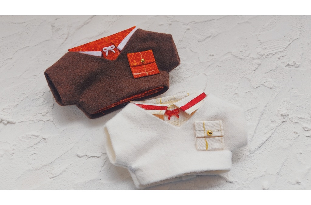 【two peace-set】CHOCOLATE/10cm&12cm
