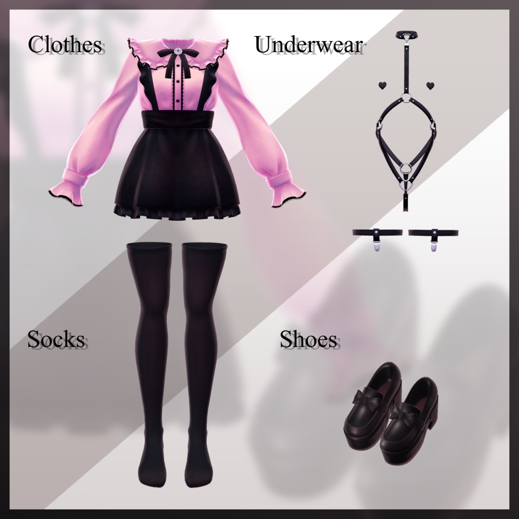 王道地雷服-IMyMeMine-(桔梗ちゃん用)