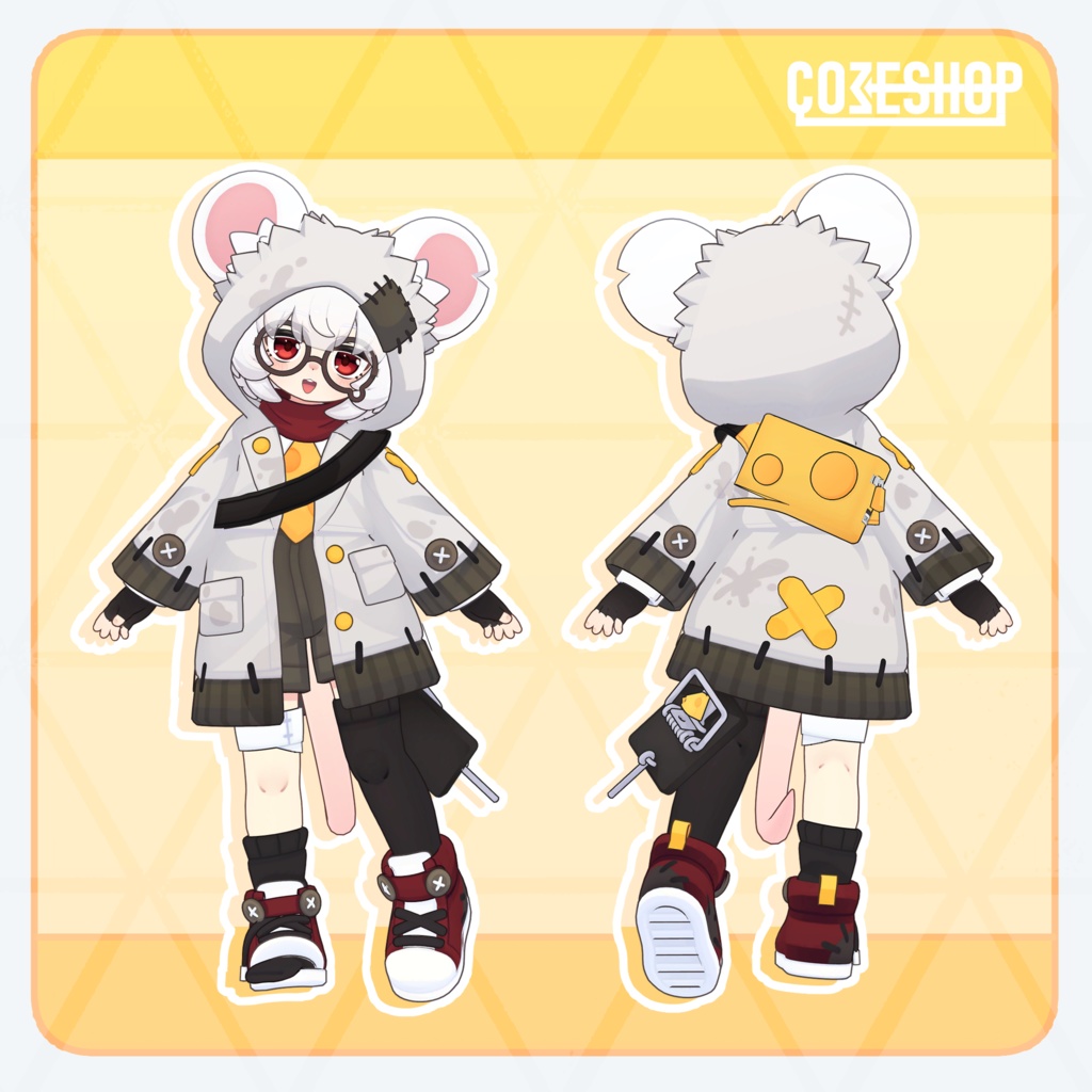 【オリジナル3Dモデル】マスカ -Masca-