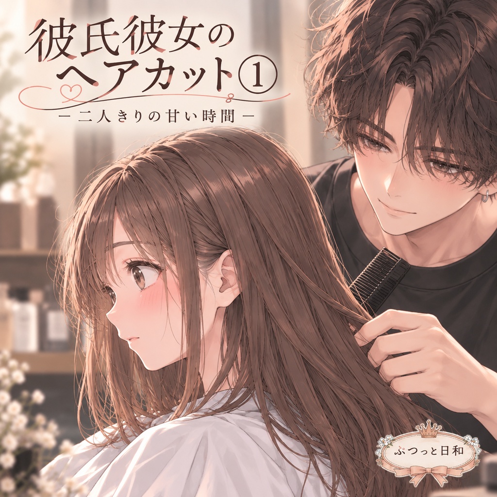 彼氏彼女のヘアカット①  - 二人きりの甘い時間 - 