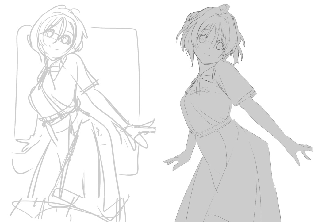 【PDF版】ポーズアイデア&模写に使える!イラストスキルアップのための絵の練習帳5月号