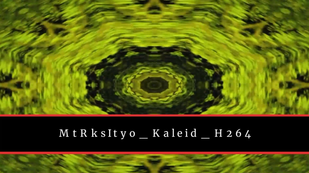 VJ Footages #001 "Kaleidscope"