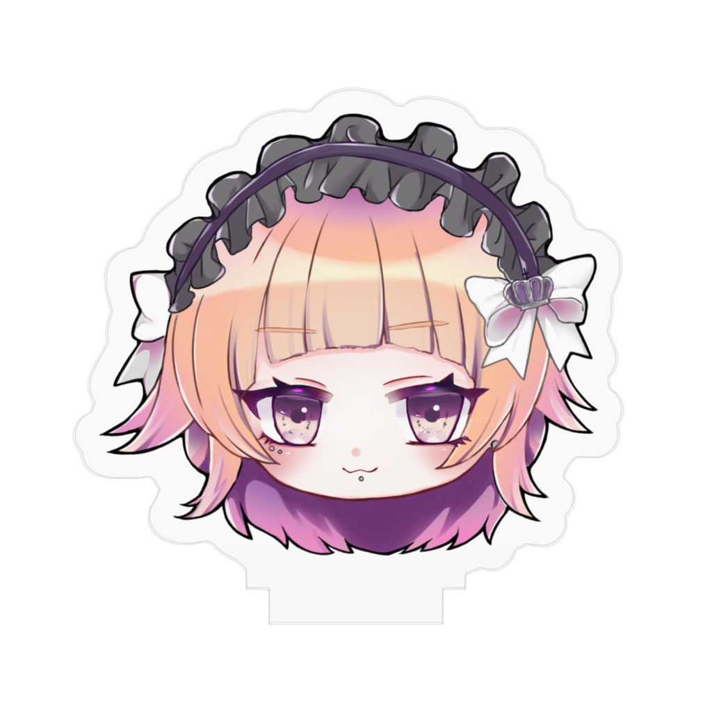 3周年記念【行間考察しそうな紫月】アクリルスタンド