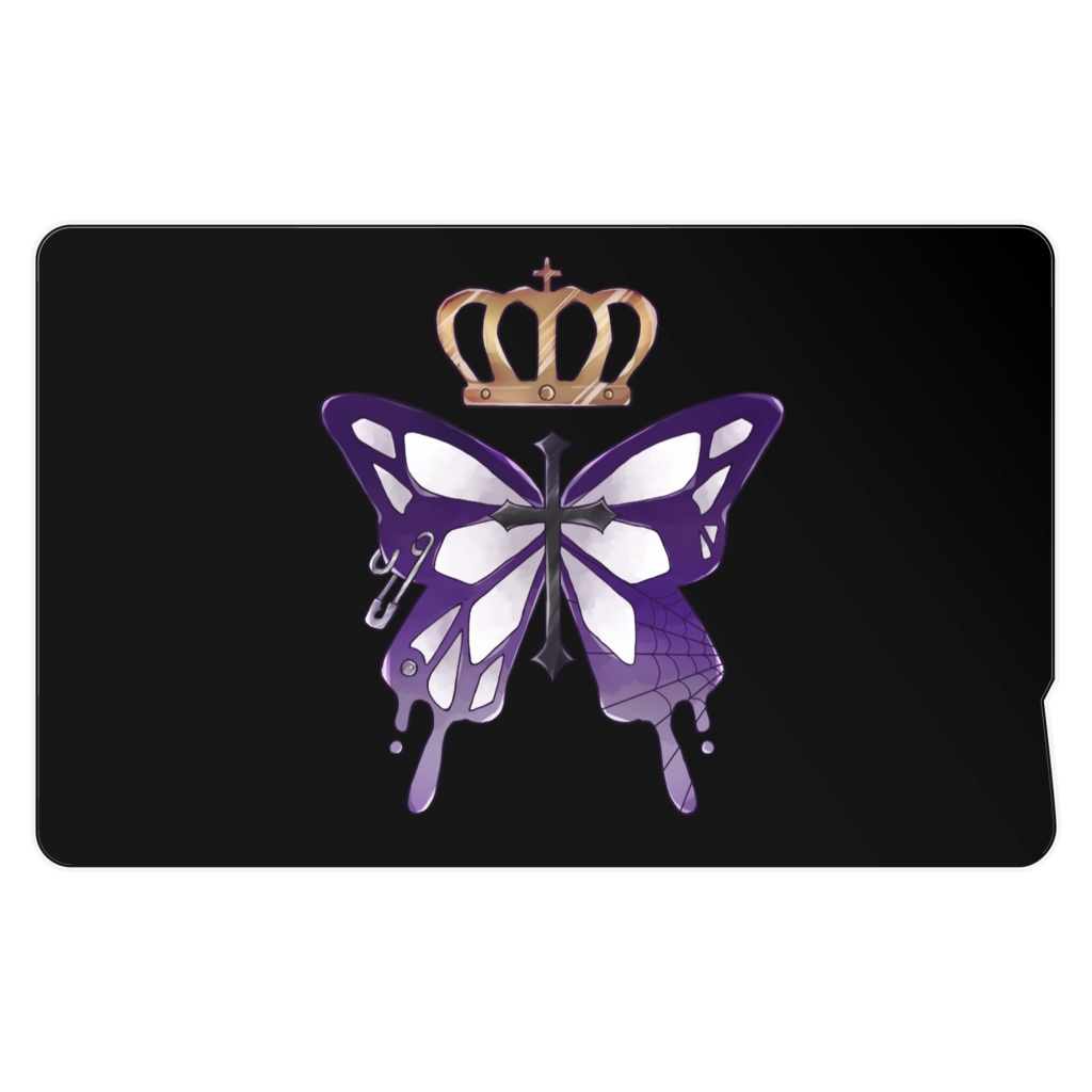 3周年記念【butterflyロゴ】ICカードステッカー