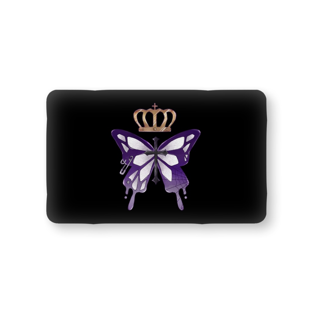 3周年記念【メインビジュアル3rdanniversary×butterflyロゴ】クッション