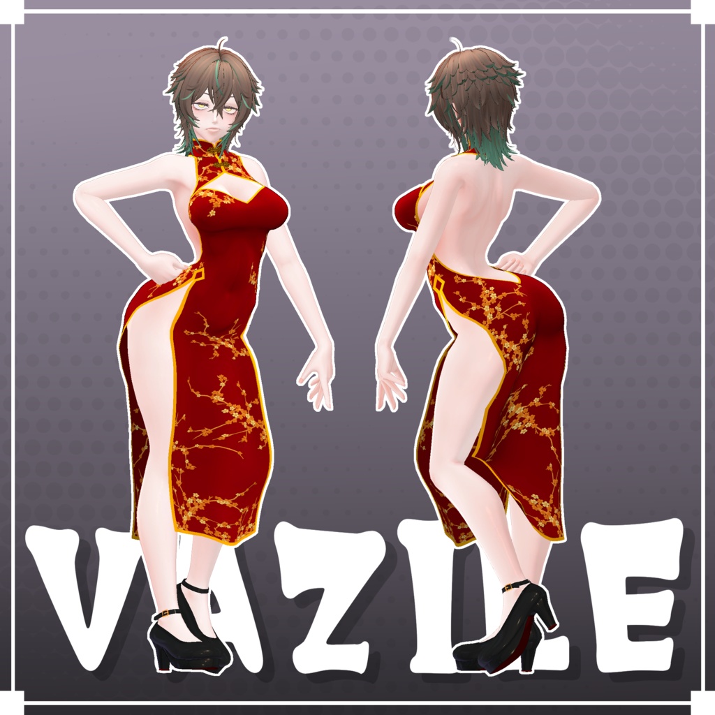 チャイナドレス-China Dress-_Ver1.0.1 IOLI・VAZILE・白狼対応