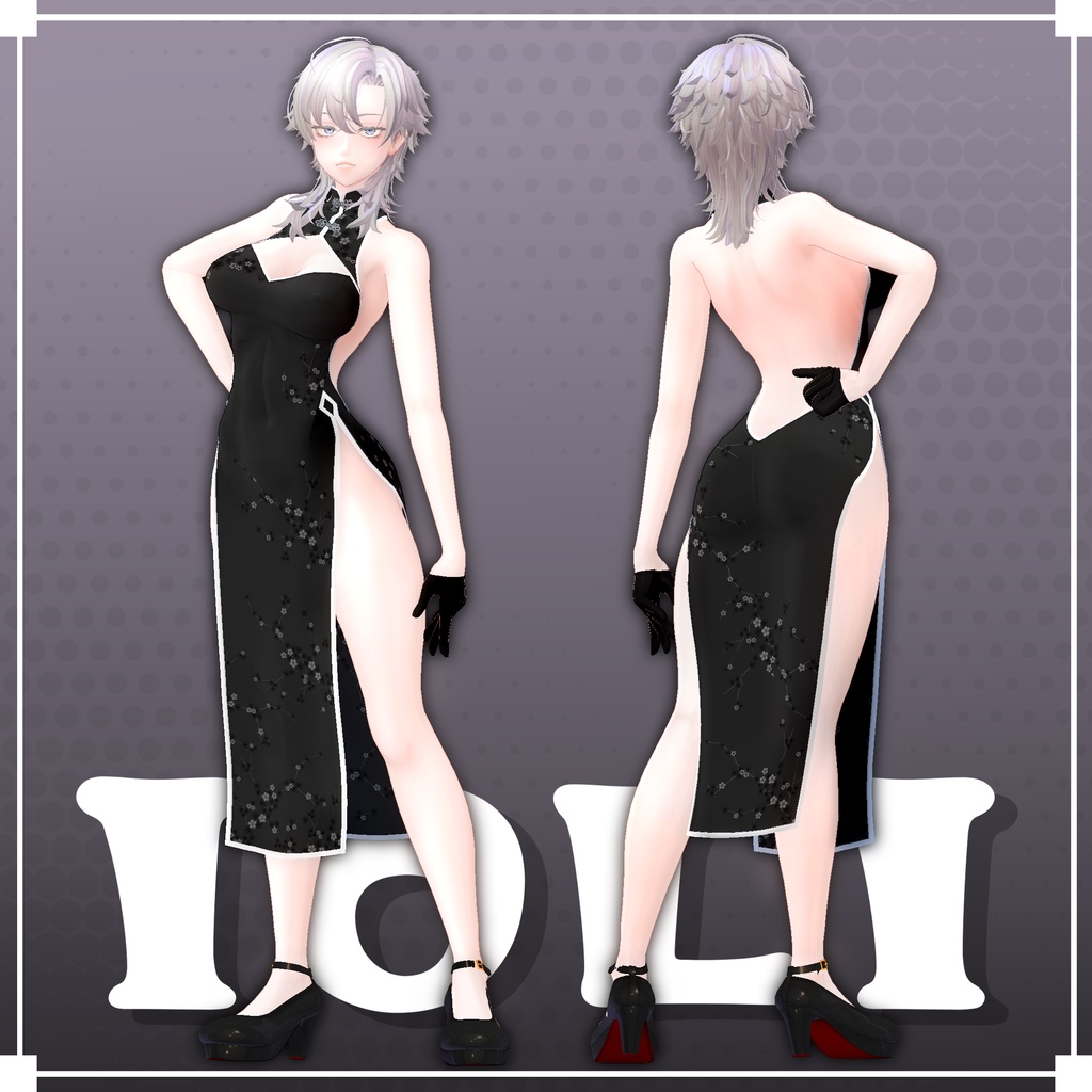 チャイナドレス-China Dress-_Ver1.0.1 IOLI・VAZILE・白狼対応