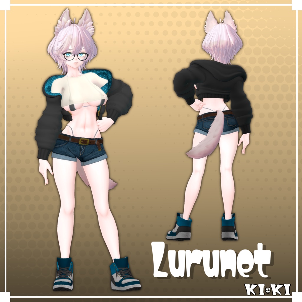 ZIZI_衣装 -Lurunet・IOLI・VAZILE・白狼 対応-