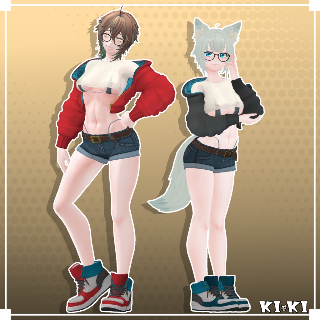 ZIZI_衣装 -Lurunet・IOLI・VAZILE・白狼 対応-